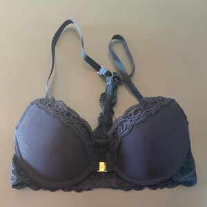 Natori Feathers Front Close T-back Bra